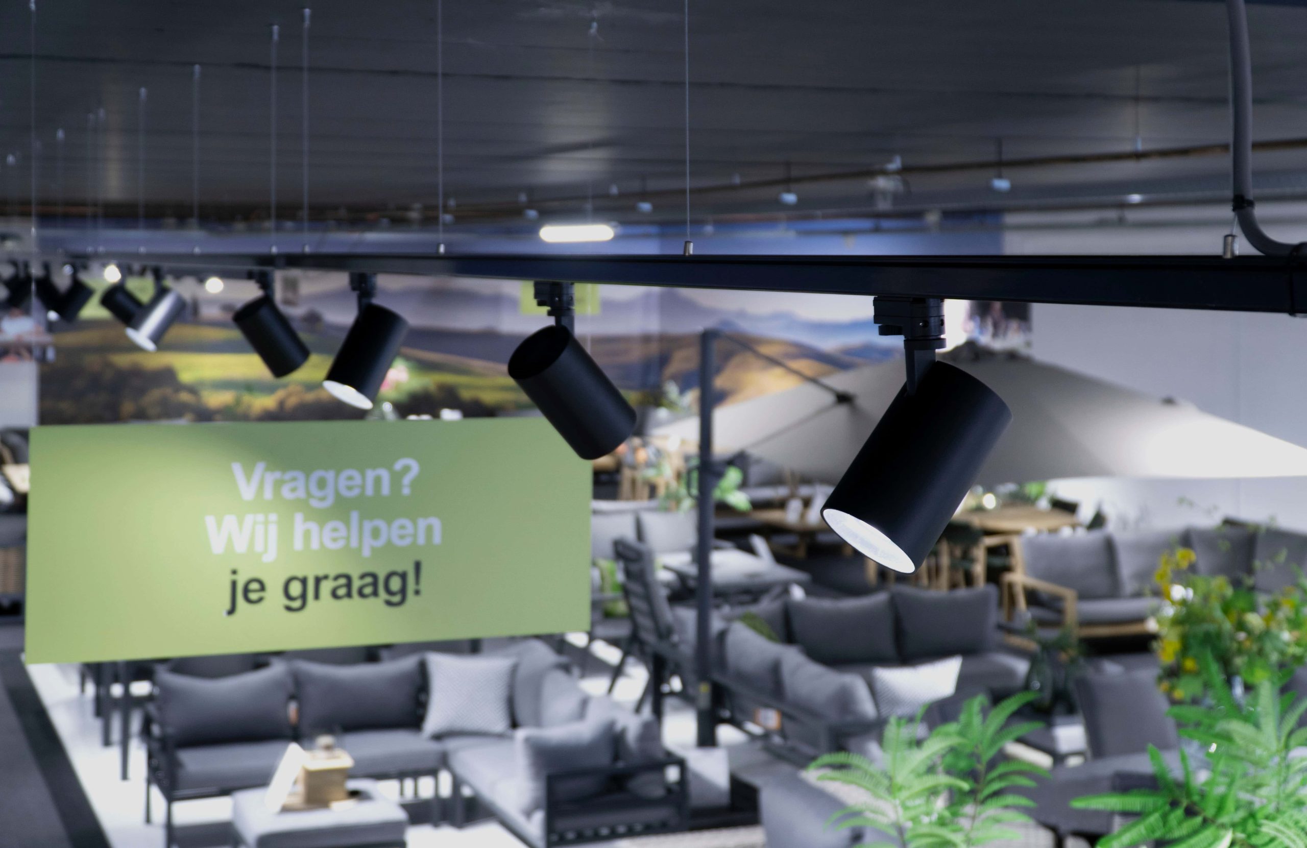 Showroom en winkelverlichting - Firefly ledverlichting